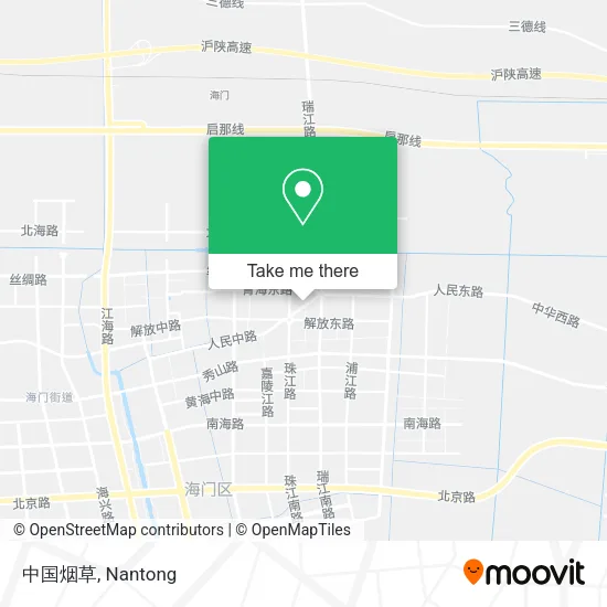 中国烟草 map