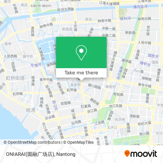 ONIARAI(圆融广场店) map