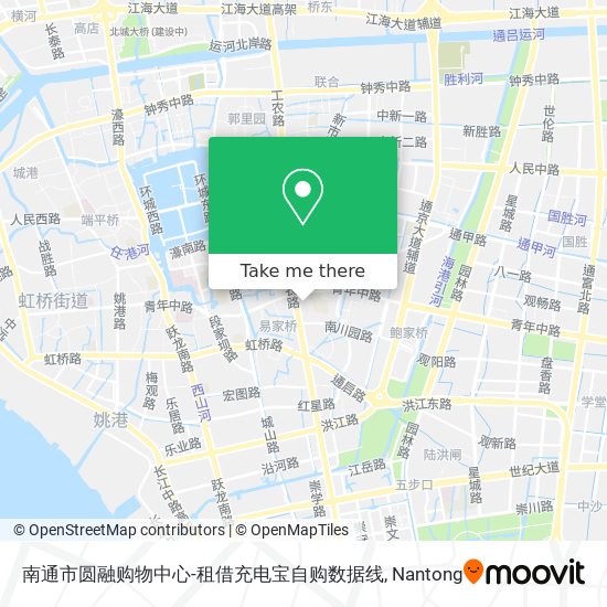 南通市圆融购物中心-租借充电宝自购数据线 map