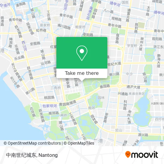 中南世纪城东 map