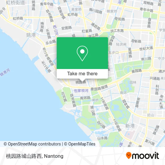 桃园路城山路西 map