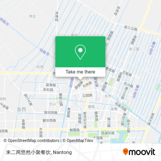 来二两悠然小聚餐饮 map