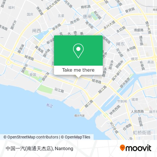中国一汽(南通天杰店) map