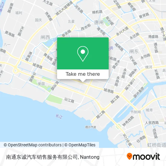 南通东诚汽车销售服务有限公司 map