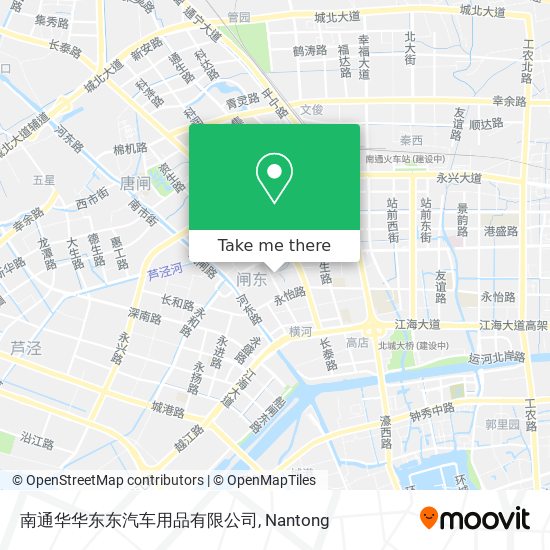南通华华东东汽车用品有限公司 map