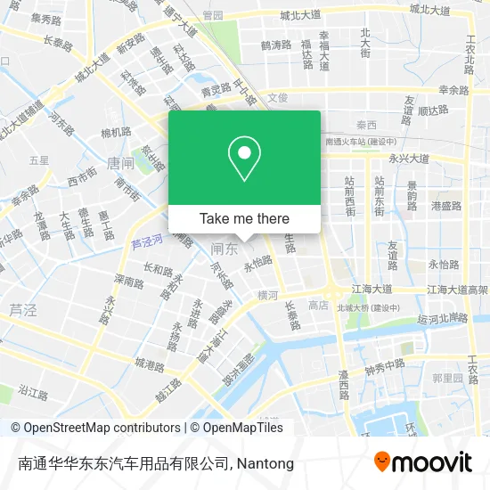 南通华华东东汽车用品有限公司 map