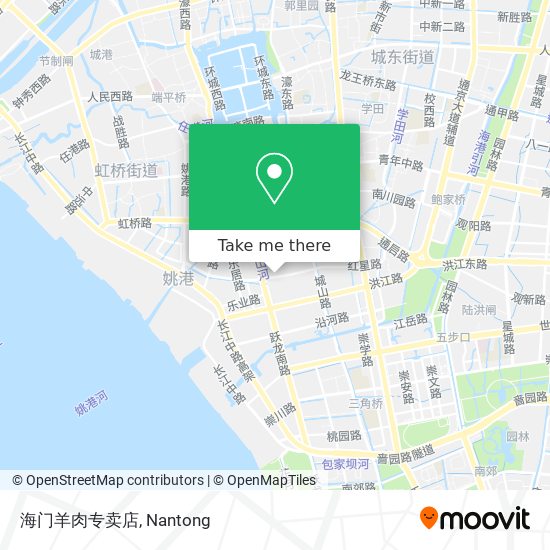 海门羊肉专卖店 map