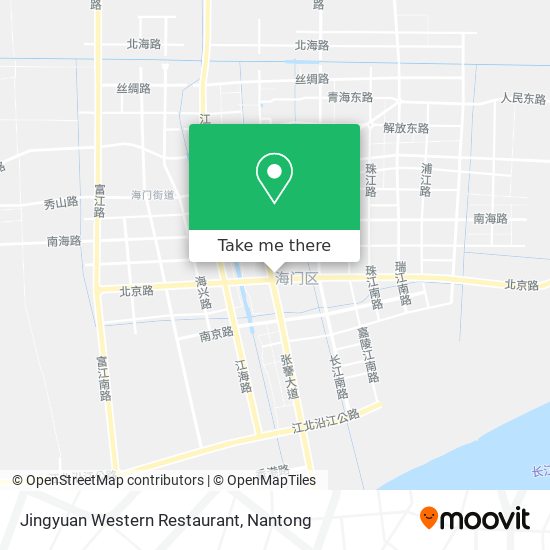 Jingyuan Western Restaurant map