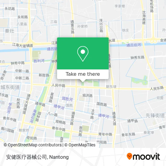 安健医疗器械公司 map