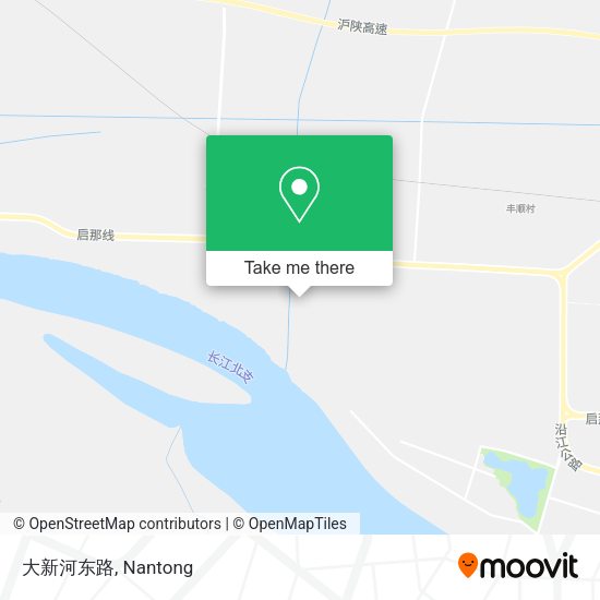 大新河东路 map