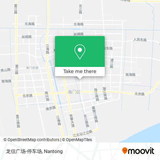 龙信广场-停车场 map