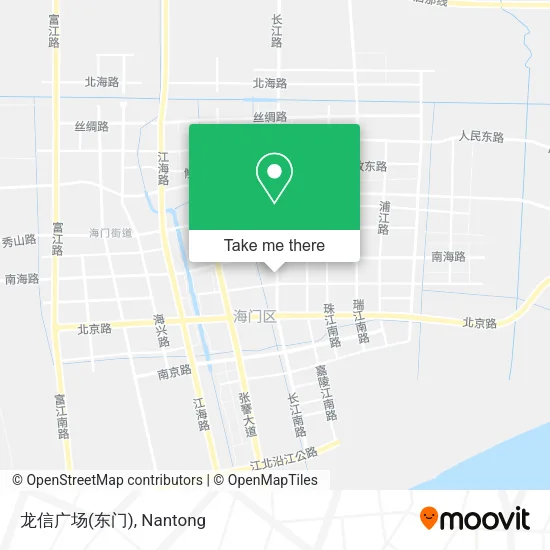 龙信广场(东门) map