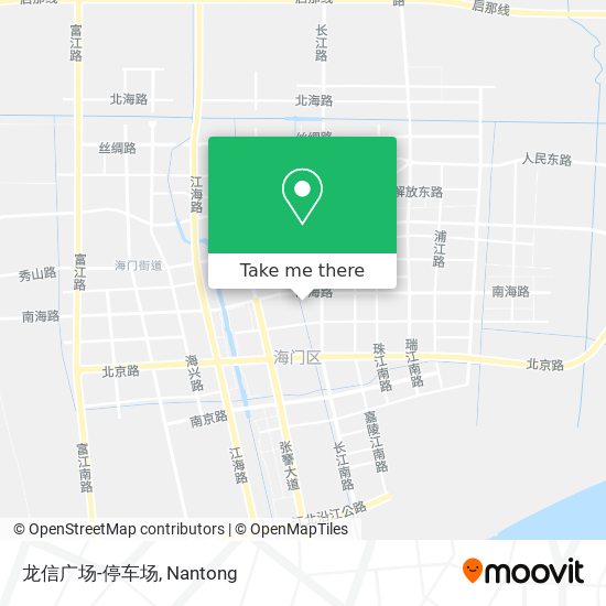 龙信广场-停车场 map