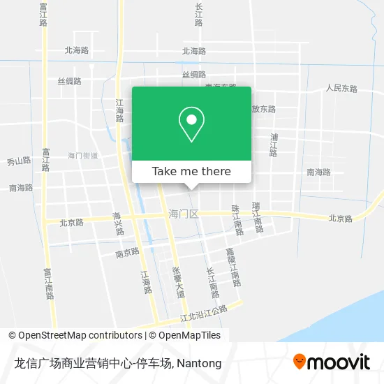 龙信广场商业营销中心-停车场 map