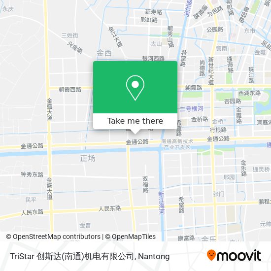 TriStar 创斯达(南通)机电有限公司 map