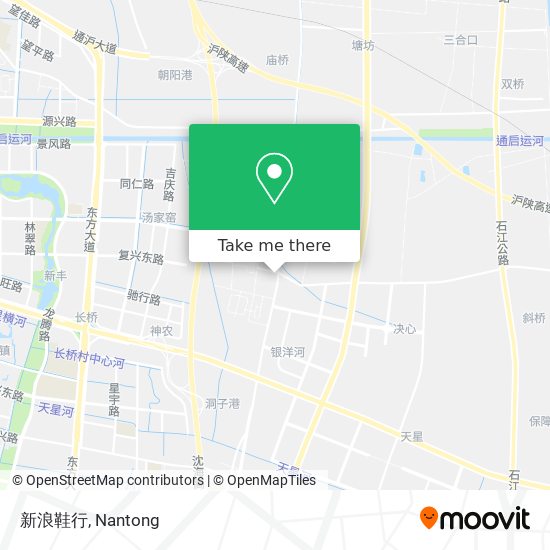 新浪鞋行 map