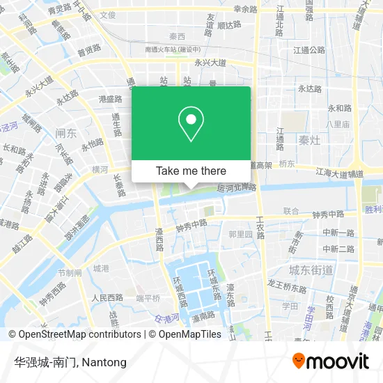 华强城-南门 map