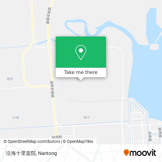 沿海十里蓝院 map