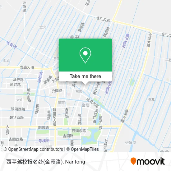 西亭驾校报名处(金霞路) map