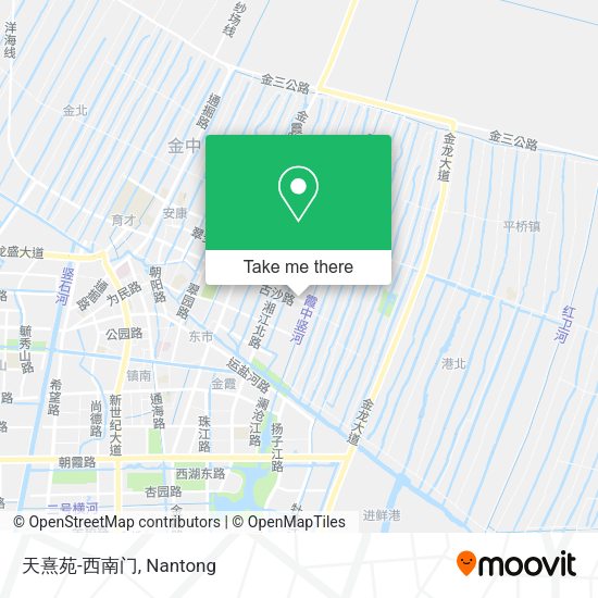 天熹苑-西南门 map