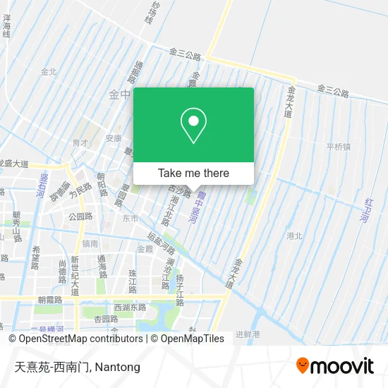天熹苑-西南门 map