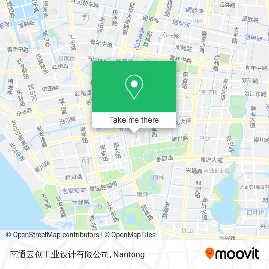 南通云创工业设计有限公司 map