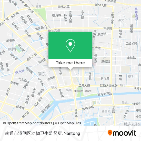 南通市港闸区动物卫生监督所 map