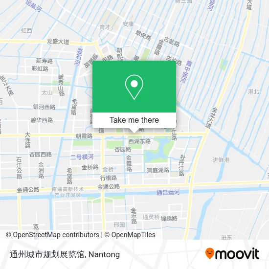通州城市规划展览馆 map