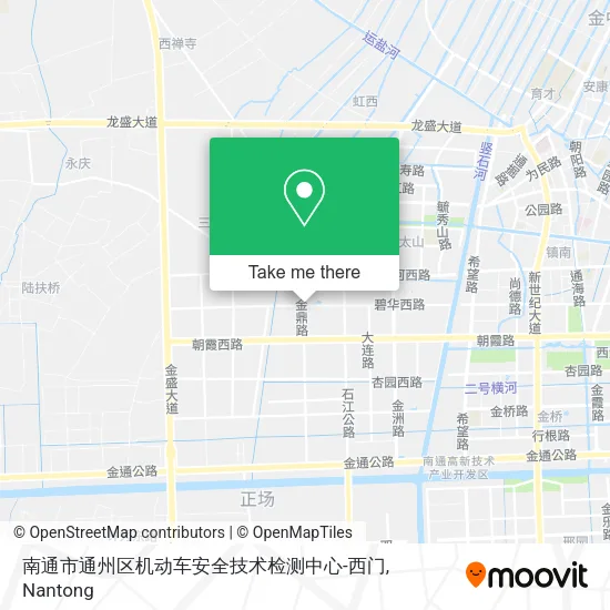 南通市通州区机动车安全技术检测中心-西门 map