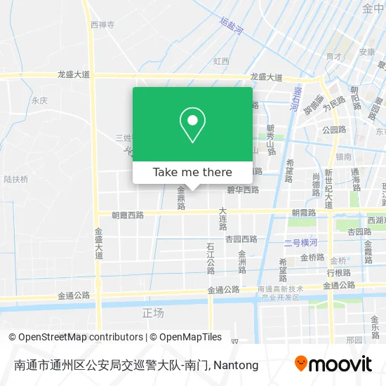 南通市通州区公安局交巡警大队-南门 map