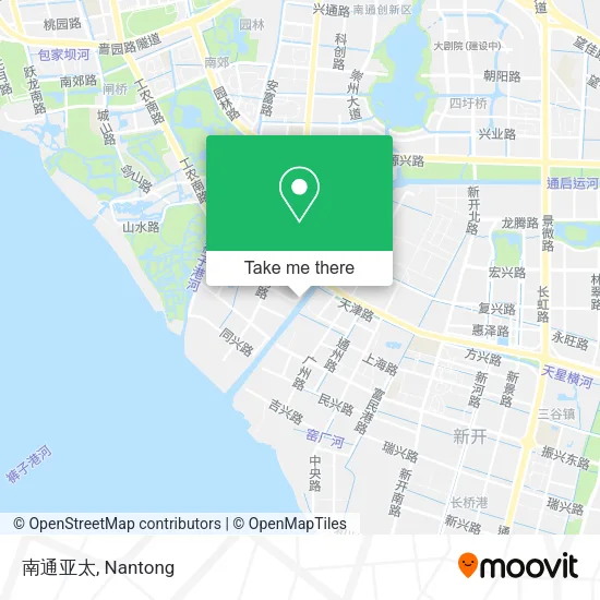 南通亚太 map