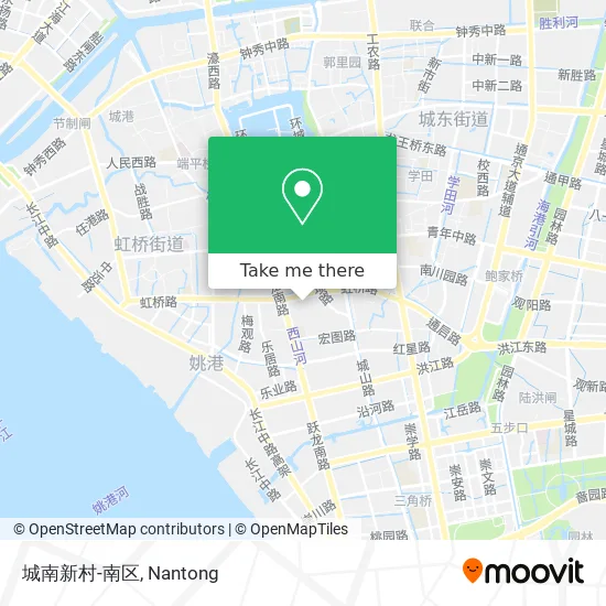 城南新村-南区 map