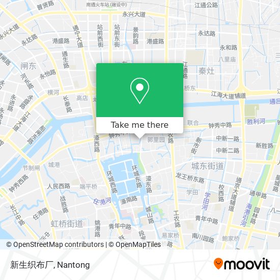 新生织布厂 map