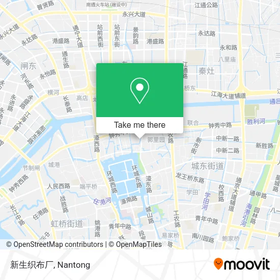 新生织布厂 map