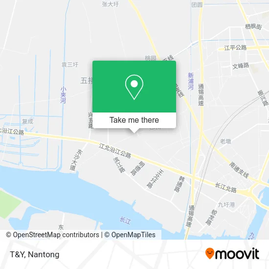 T&Y map