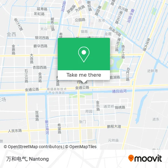 万和电气 map