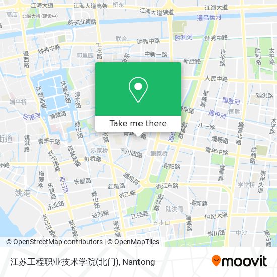 江苏工程职业技术学院(北门) map