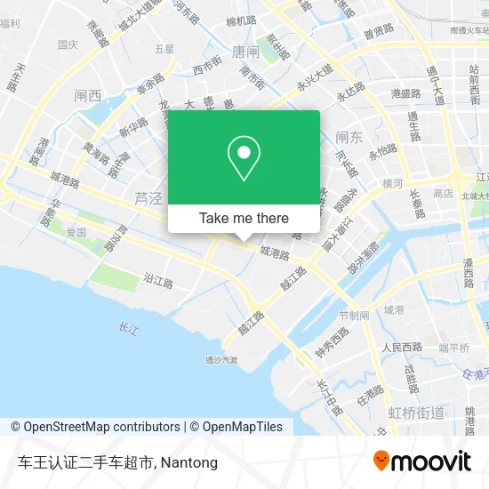 车王认证二手车超市 map