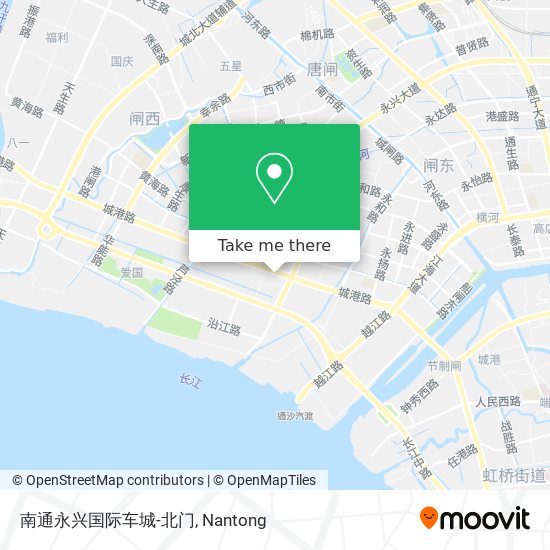 南通永兴国际车城-北门 map