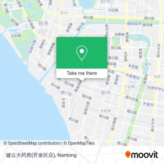 健云大药房(开发区店) map