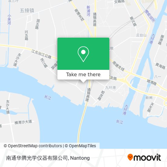 南通华腾光学仪器有限公司 map