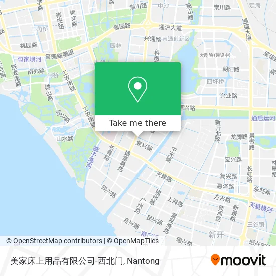 美家床上用品有限公司-西北门 map