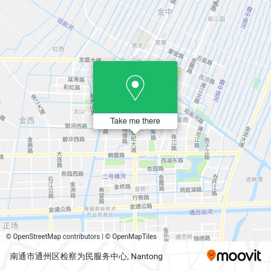 南通市通州区检察为民服务中心 map