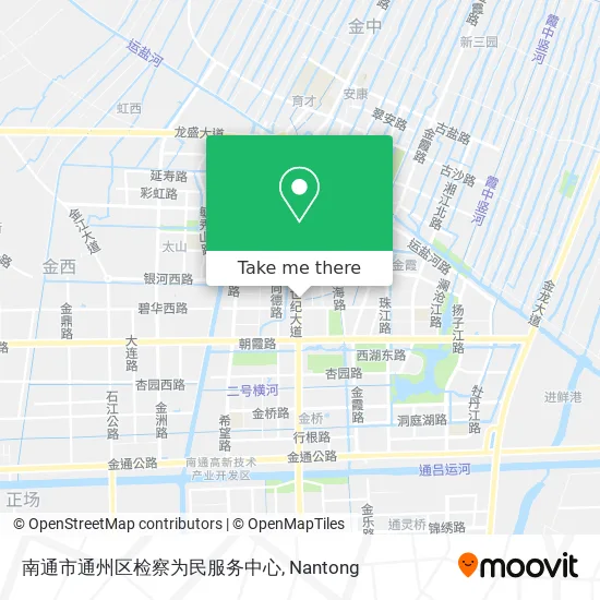 南通市通州区检察为民服务中心 map