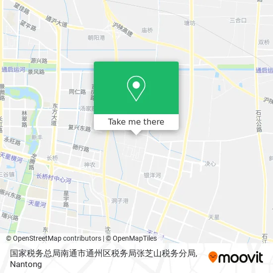国家税务总局南通市通州区税务局张芝山税务分局 map