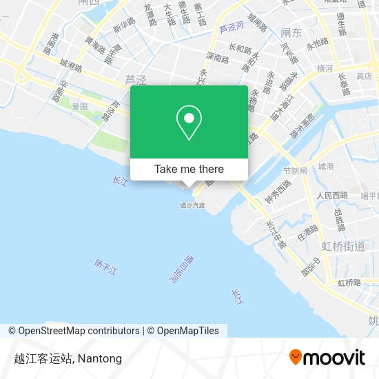 越江客运站 map