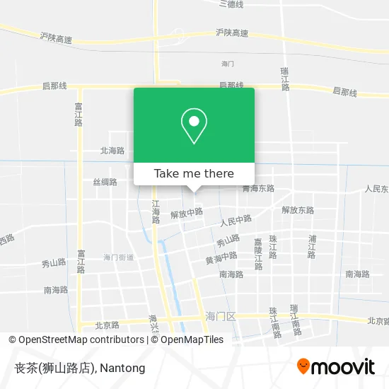 丧茶(狮山路店) map