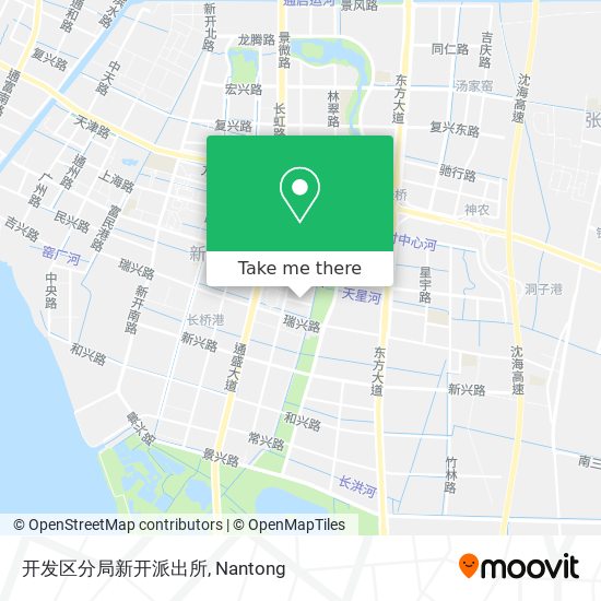 开发区分局新开派出所 map
