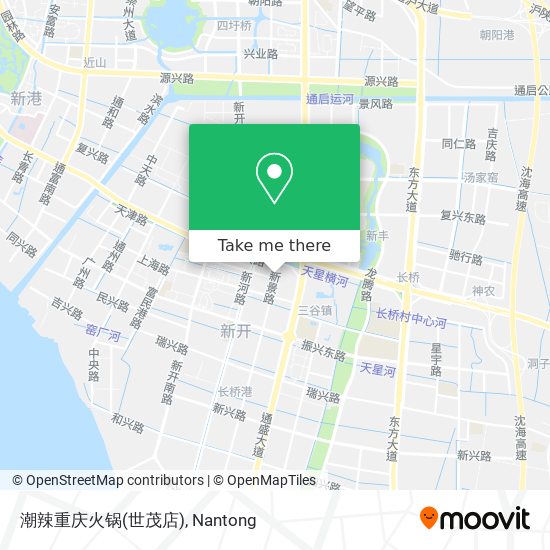 潮辣重庆火锅(世茂店) map