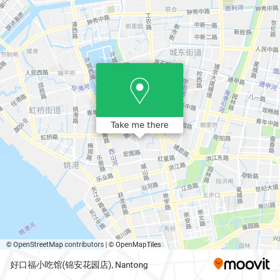 好口福小吃馆(锦安花园店) map